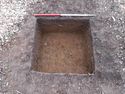 Thumbnail of N facing section of Test Pit 3