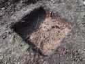 Thumbnail of Oblique shot of Test Pit 9 from the W