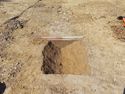 Thumbnail of E. facing section of Gully [1019] + Pit [1021] Area B
