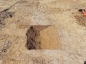Thumbnail of E. facing section of Gully [1019] + Pit [1021] Area B