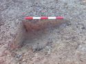 Thumbnail of E. facing Gully Terminus slot Section. 187 of [1358] Area B