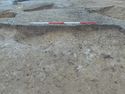 Thumbnail of E. end of N. facing section quarry Pit [1375] filled by. (1386) Area B