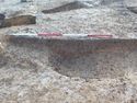 Thumbnail of E. end of N. facing section quarry Pit [1375] filled by. (1386) Area B