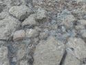 Thumbnail of Detail shot of stone [1710] from above and Finds: FE OBJ <9> Area B