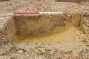 Thumbnail of E facing section of Ditch [261] Area C