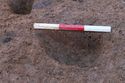 Thumbnail of E facing section of Posthole [C398] Area C