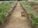 Thumbnail of E-facing post-excavation shot of trench A05