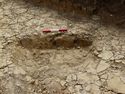 Thumbnail of E-facing post-excavation shot of linear ditch [A1613]