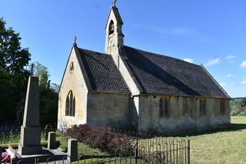 Images from Historic Building Recording at Mission Church, Paxford: Church from the northeast