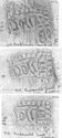 Thumbnail of Group of rubbings of DOCILIS 3 die 6