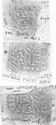 Thumbnail of Group of rubbings of DOCILIS 3 die 7