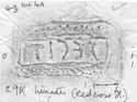 Thumbnail of Rubbing of G.ATTIVS MARINVS die 4A from Leicester 29K