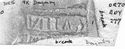 Thumbnail of Rubbing of G.ATTIVS MARINVS die 5 from Dragonby 9K
