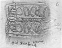 Thumbnail of Rubbing of INC83 die 2 from Old Sleaford 3K