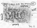 Thumbnail of Rubbing of INC83 die 2 from Camelon 20K