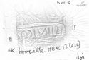 Thumbnail of Rubbing of SENICIO die 3 from Horncastle 4K