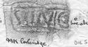 Thumbnail of Rubbing of SENICIO die 5 from Corbridge 99K