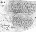 Thumbnail of Rubbing of SEPTVMINVS die 1 from Mancetter_1_W64_6_2_130