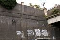 Thumbnail of The west cutting wall and Mornington Street Bridge, viewed from the south-east