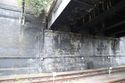 Thumbnail of The abutment of the Mornington Street Bridge, viewed from the west