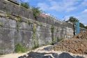 Thumbnail of West cutting wall in the northern extent of the former DB Cargo Shed, viewed from the south-east
