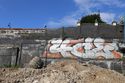 Thumbnail of West cutting wall in the northern extent of the former DB Cargo Shed, viewed from the east