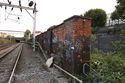 Thumbnail of The southern end of the west wall of the former Parkway Carriage Shed, viewed from the south