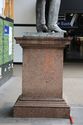 Thumbnail of Pedestal and lower half of statue legs, viewed from the south