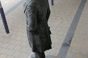 Thumbnail of Oblique of rear of statue viewed from north-west at high angle