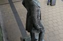Thumbnail of Torso and legs of statue from the south at high angle