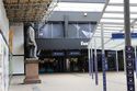 Thumbnail of Views towards the statue from the south-west entrance onto the forecourt
