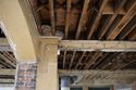 Thumbnail of Block B, third floor, northern pile. Detail of ceiling and pier head, viewed from south-east-east