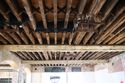Thumbnail of Block B, third floor, northern pile. Detail of floor joists from west