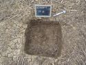Thumbnail of North-west facing shot of test pit 13 in trench 13