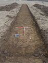 Thumbnail of South-west facing shot of trench 1 at Ladbroke (2x 1m scale)