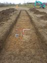 Thumbnail of North-east facing shot of trench 3 (1m x 1m scale)