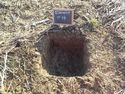 Thumbnail of East facing shot of test pit 38