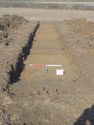 Thumbnail of West facing shot of trench 7 (1m x 1m scale)