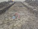 Thumbnail of West facing shot of trench 12 (1m x 1m scale)