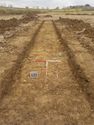 Thumbnail of North facing shot of trench 10 (1m x 1m scale)