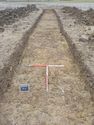 Thumbnail of North-north-east facing shot of Trench 8 (1m x 1m scale)