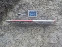 Thumbnail of West facing section of pit [4605] (1m scale)