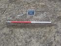 Thumbnail of East facing section of pit [1603] (1m scale)
