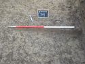 Thumbnail of South-west facing section of ditch [1609] (1m scale)