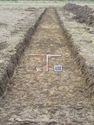 Thumbnail of South-west facing shot of Trench 15 (1m x 1m scale)