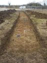 Thumbnail of South-west facing shot of Trench 14 (1m x 1m scale)