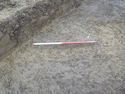 Thumbnail of North-west facing section of ditch [1706] (1m scale)