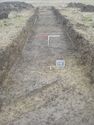 Thumbnail of North facing shot of Trench 17 (1m x 1m scale)