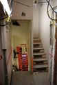Thumbnail of No. 69 interior. Ground floor. Deatil of staircase, viewed from north