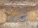 Thumbnail of Photo 1010197 detail of dark deposit found within 901504 taken at Hunts Green Farm